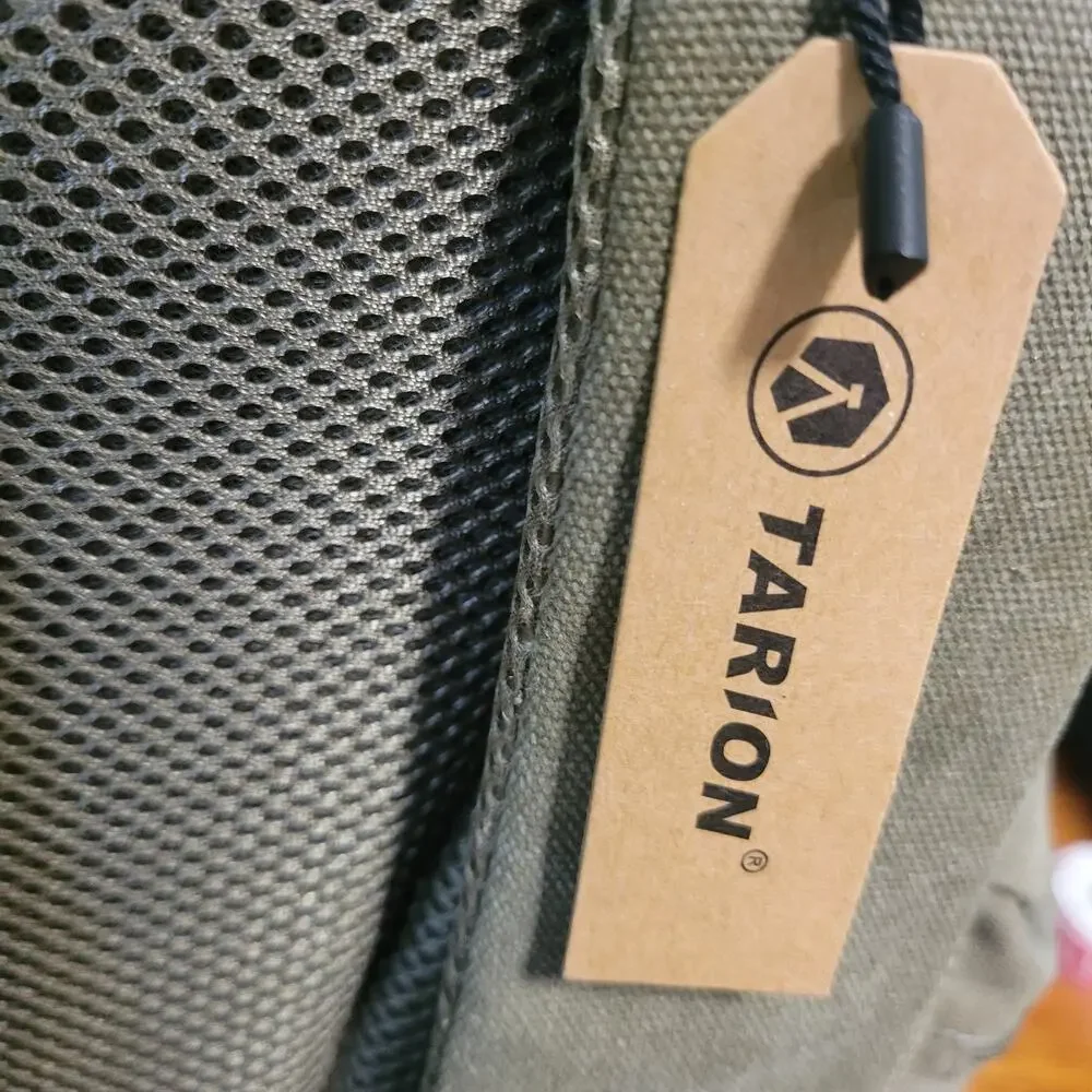 Vintage Style Tarion M02 14.5L Camera Backpack Leather Canvas Camera Bag